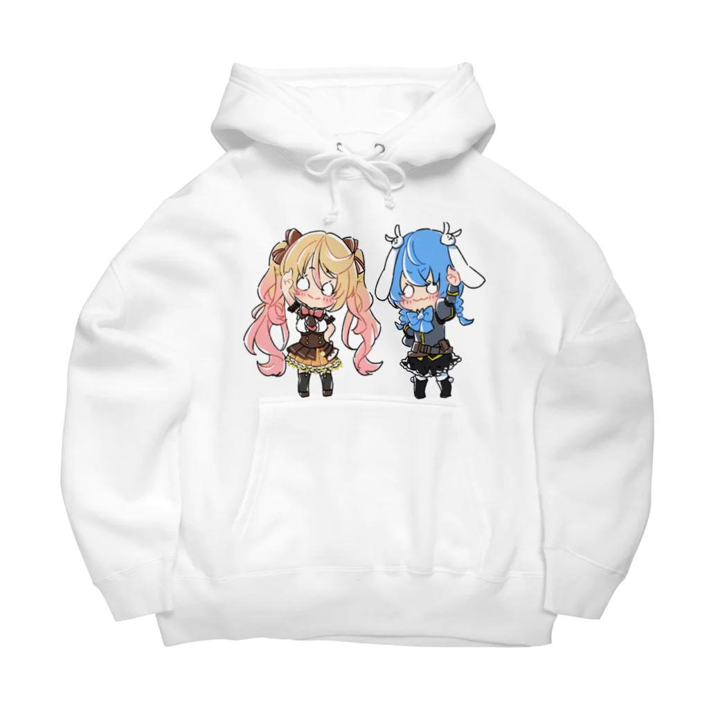 usabit.のぐっず屋さんのななゆ+うさぎガンマン Big Hoodie