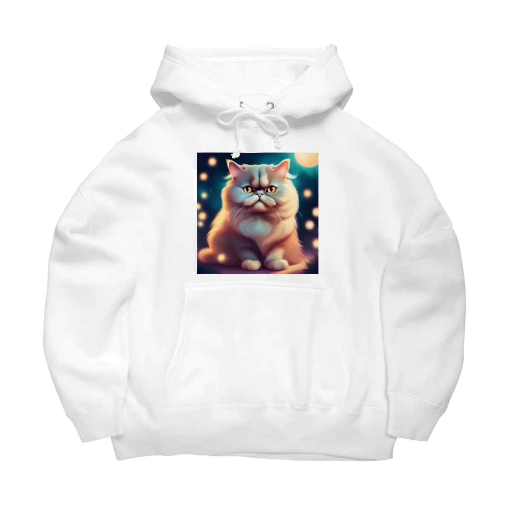 レモングラスのごきげんなペルシャ猫 Big Hoodie