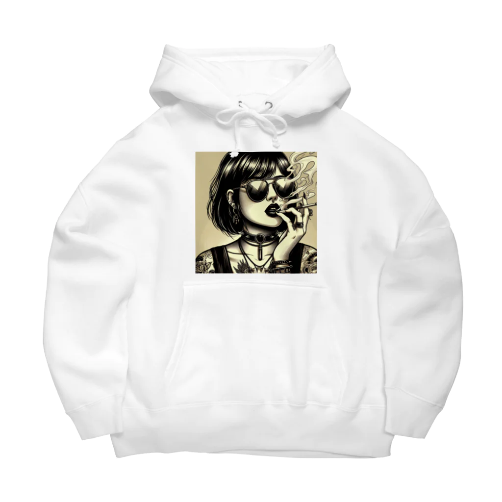 おふざけのパンク女 Big Hoodie