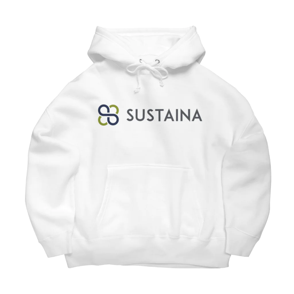 Sustaina ShopのSUSTAINA（グリーンロゴ全角） ビッグシルエットパーカー