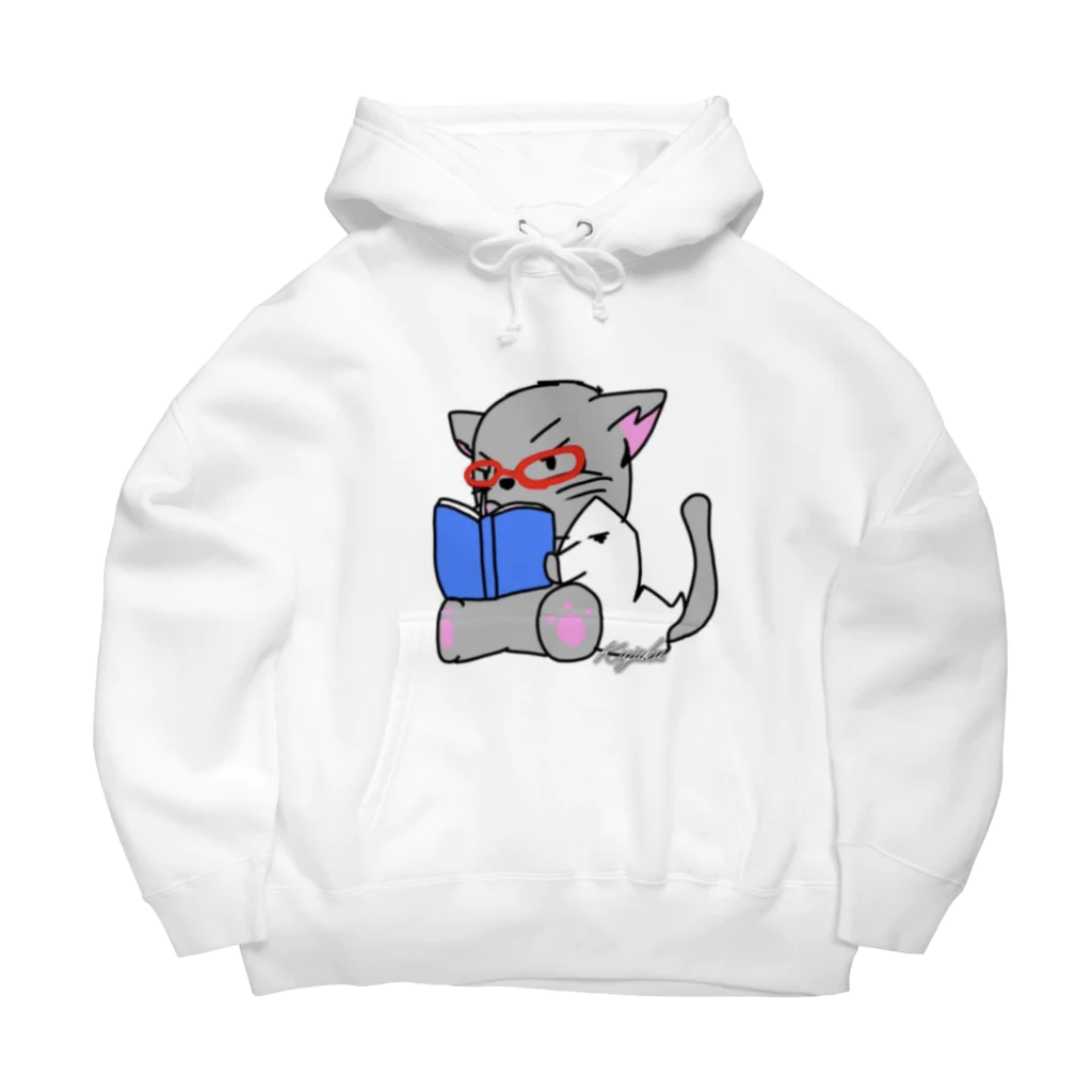 Kujakuの朗読猫 Big Hoodie