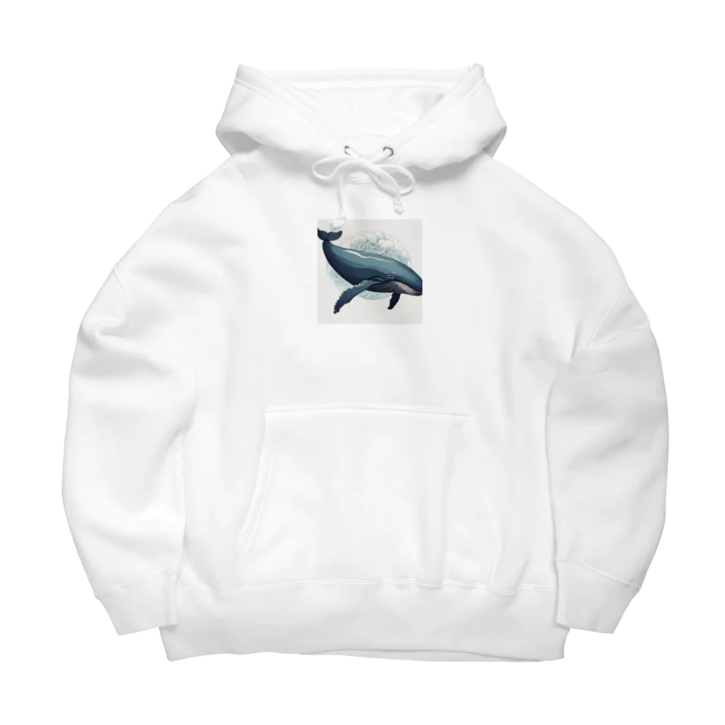 ラクダカンパニーのブルーソング Big Hoodie