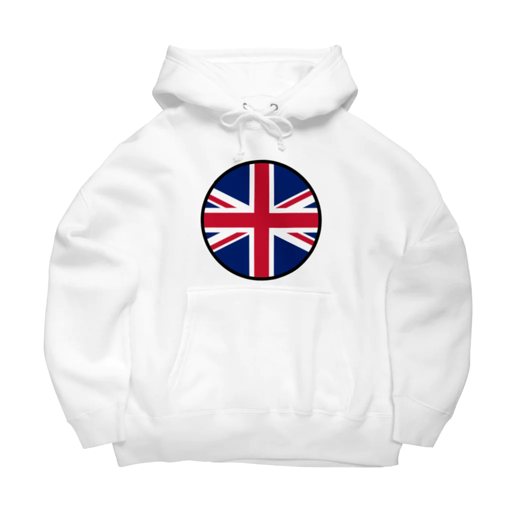 おもしろいTシャツ屋さんのイギリス England United Kingdom Great Britain Big Hoodie