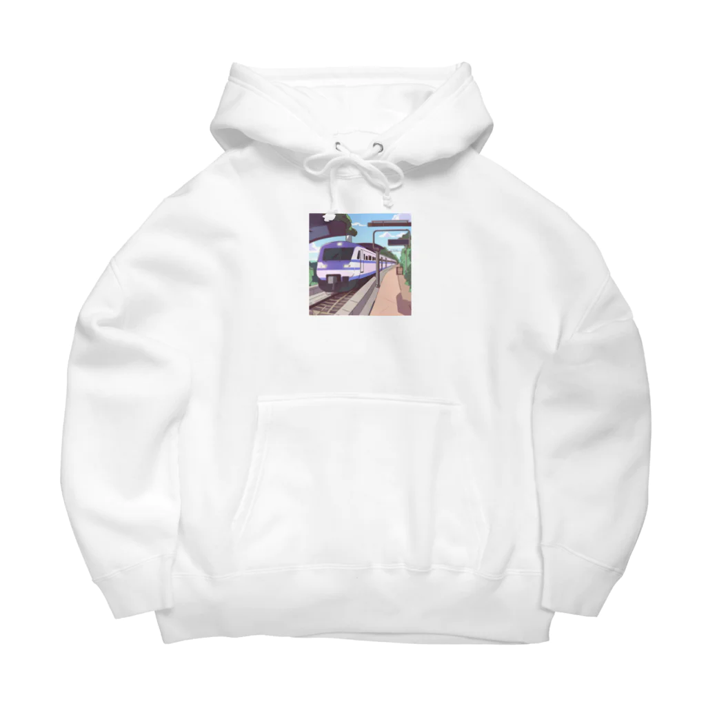 はまみるの軽快で洗練されたモダン鉄道 Big Hoodie