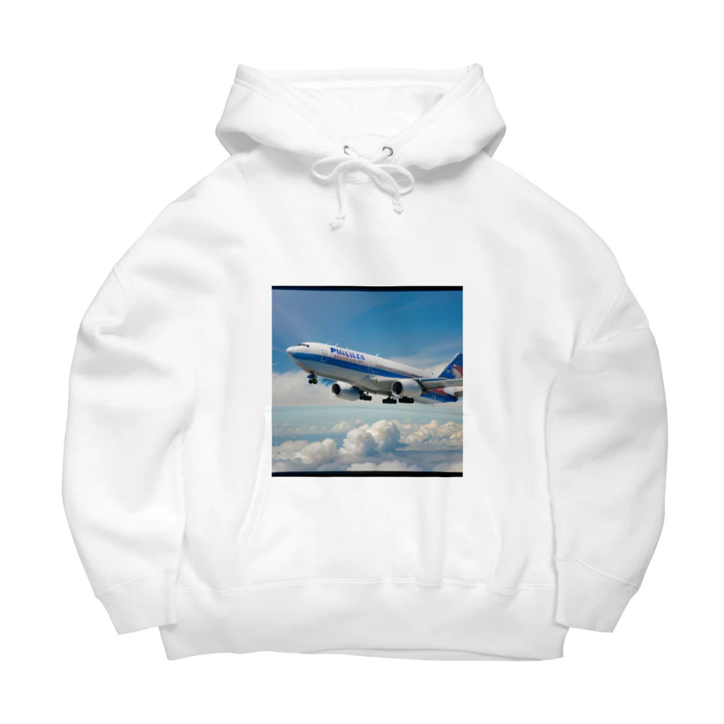 あかいはちのフィリピンの旅客機 Big Hoodie