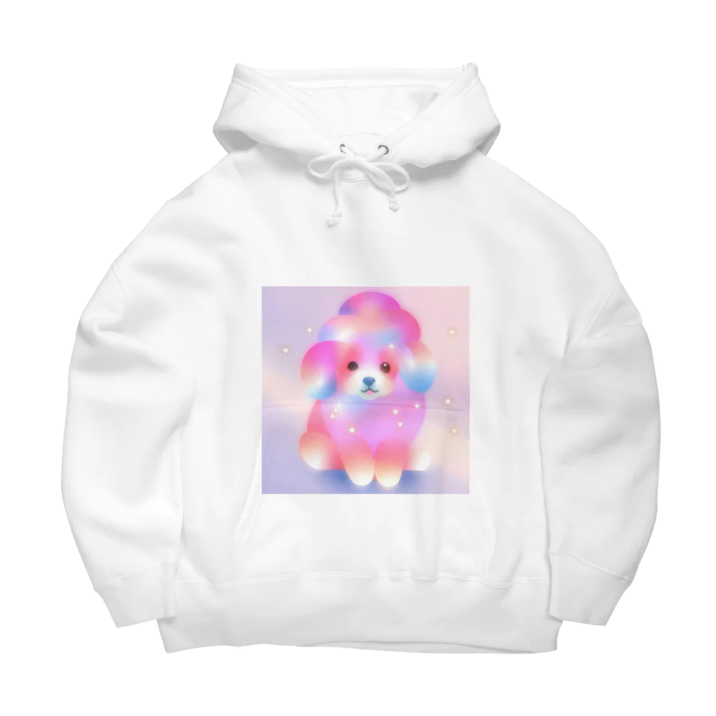 ゆめかわSHOPの（いぬ）かわいいわたあめ動物園 Big Hoodie