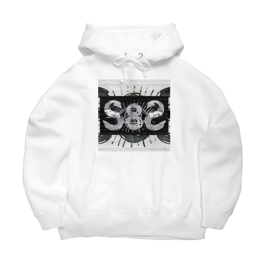 SATRIXのS82 BOX logo Big Hoodie