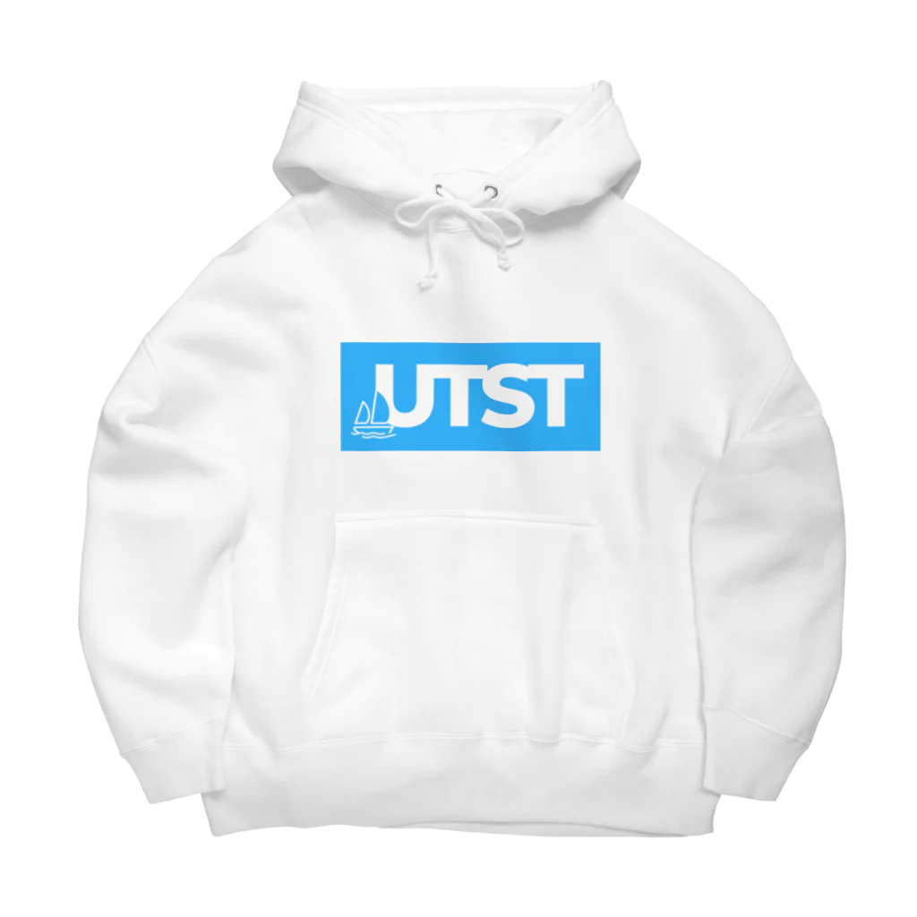 東京大学運動会ヨット部 OFFICIAL GOODS STOREのUTST Big White/LightBlue ビッグシルエットパーカー