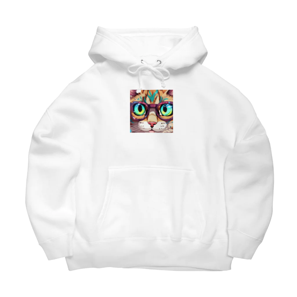 as企画のサイバー猫 Big Hoodie