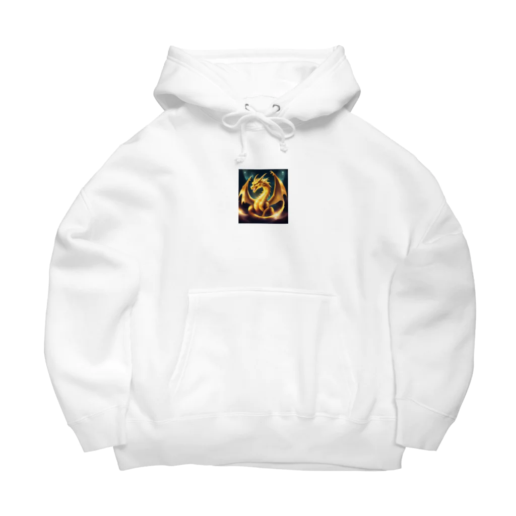 SUZURIの神々しいドラゴン Big Hoodie