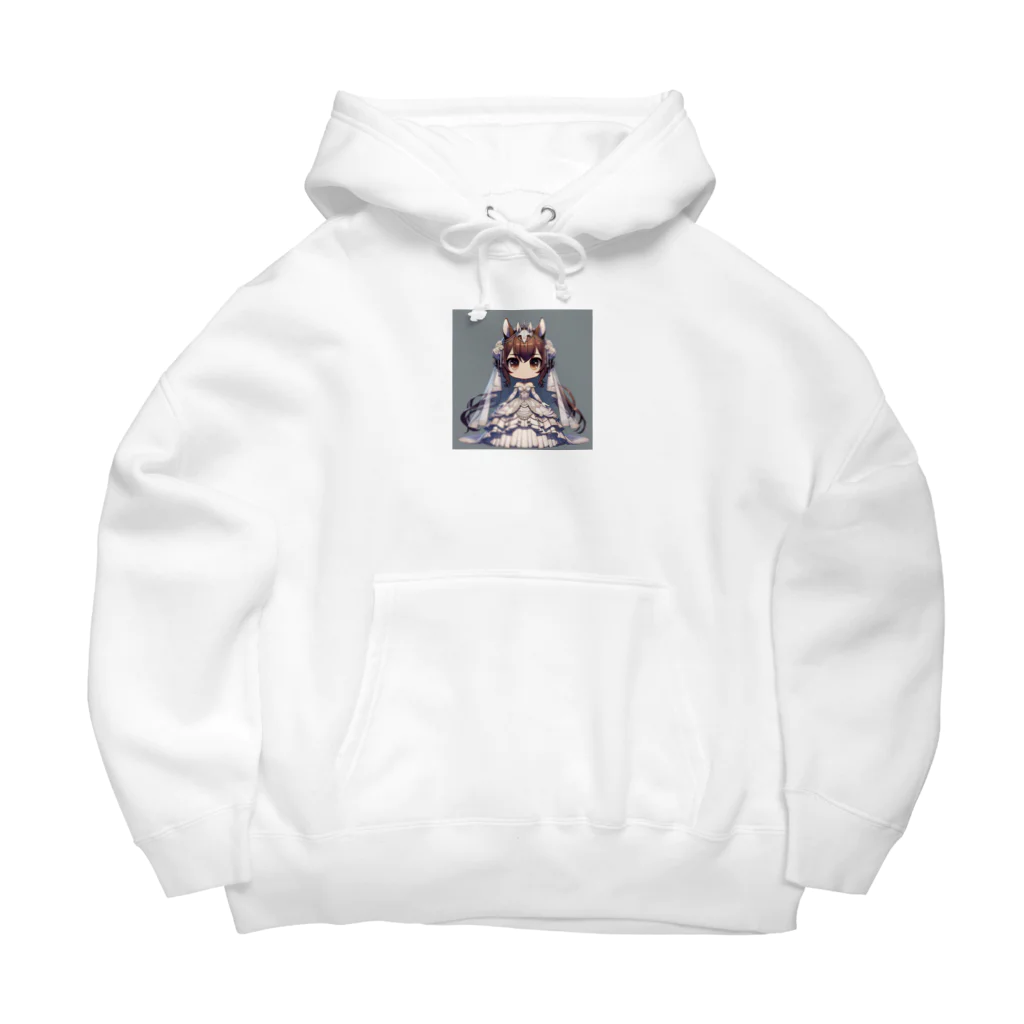 干支シティの午の花嫁 Big Hoodie