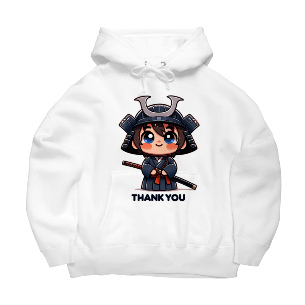 oosakanoojisannの子供侍シリーズ Big Hoodie