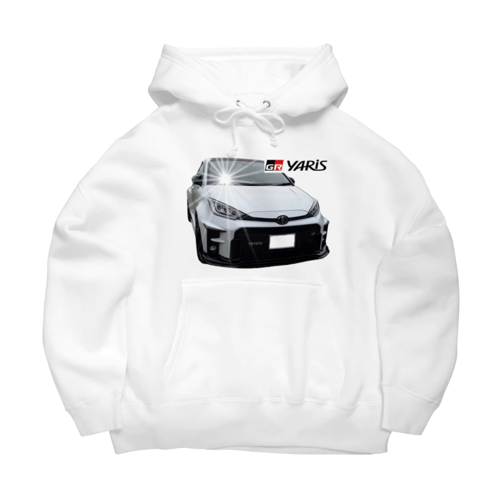 GRヤリスプリントグッズのTOYOTA 　GRヤリスのプリントグッズ Big Hoodie