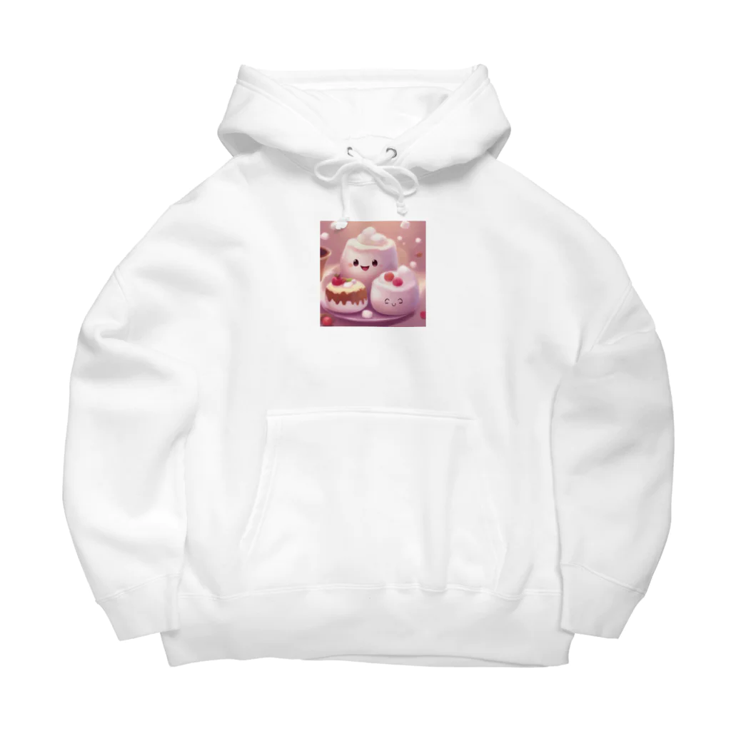 amxafukのふわふわマシュマロかわいいプリン Big Hoodie