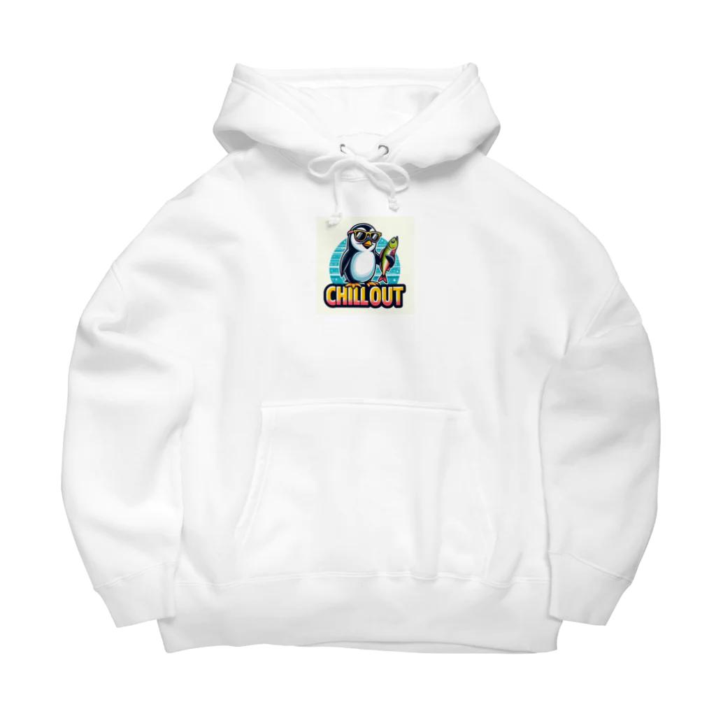 syankusunoboushi7のかっこいいペンギン Big Hoodie