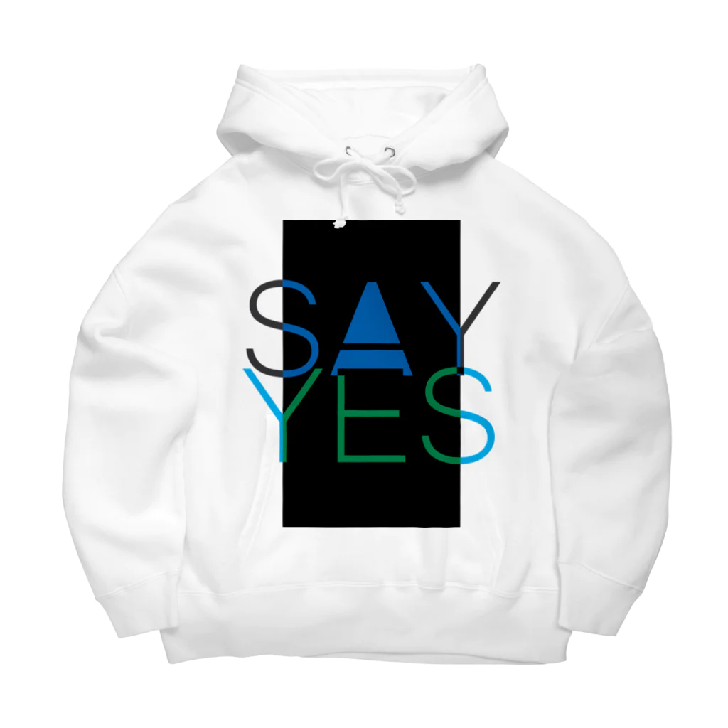 HugoDesignsのSay Yes! ビッグシルエットパーカー