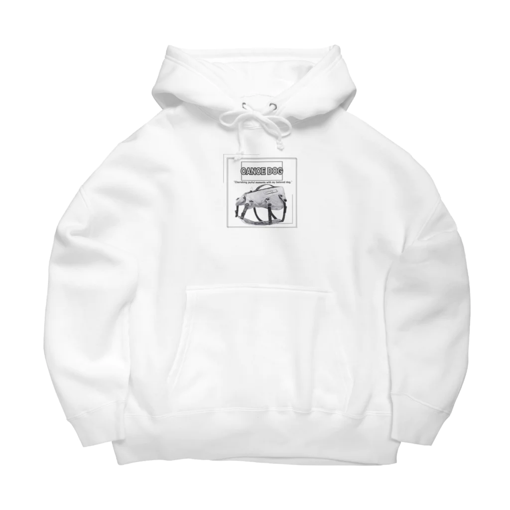 rokkakukikakuのCANOE　DOG　ライフジャケット Big Hoodie