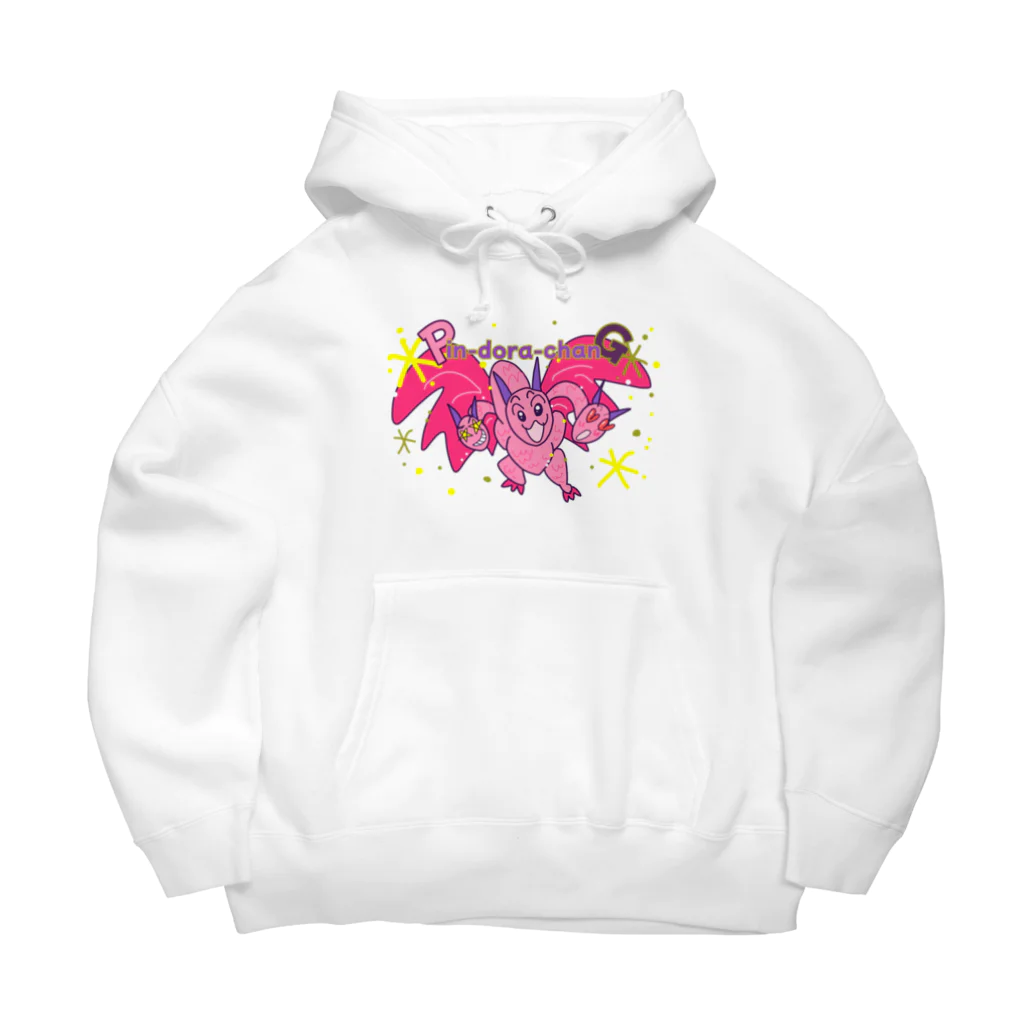 エジ＊スクねっとのピンドラちゃん Big Hoodie