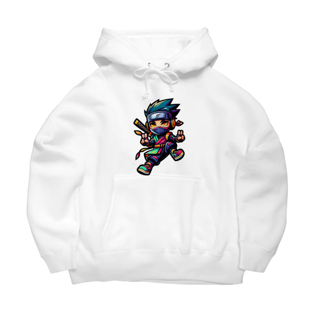 rsrsrsrsrの“Digital Ninja” Big Hoodie