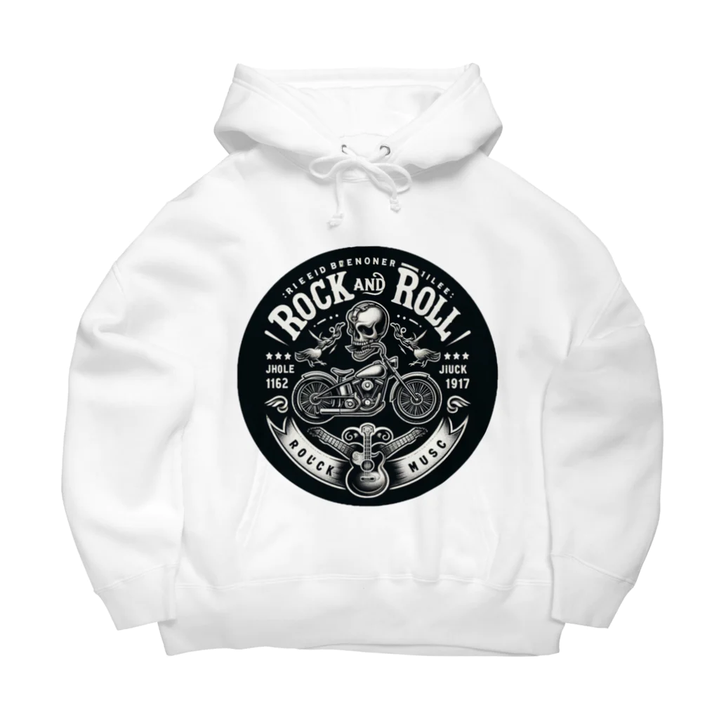 ロック堂のバイクアンドギター Big Hoodie