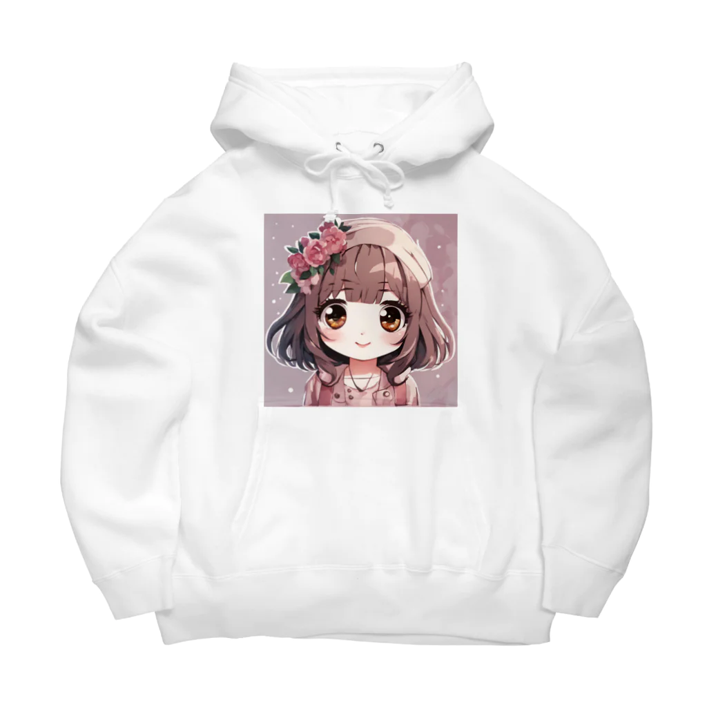 mikukiのかわいい女の子 Big Hoodie