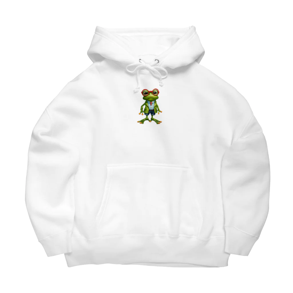 MEGROOVEのカエル11 Big Hoodie