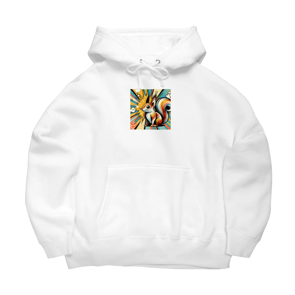 きりん𓃱のリス Big Hoodie