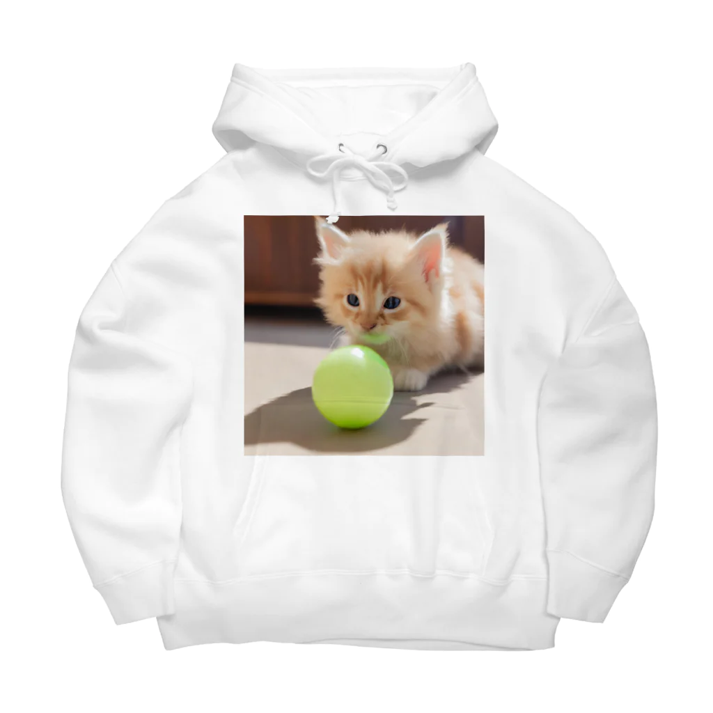 SkyBlueのもふもふな子猫 Big Hoodie