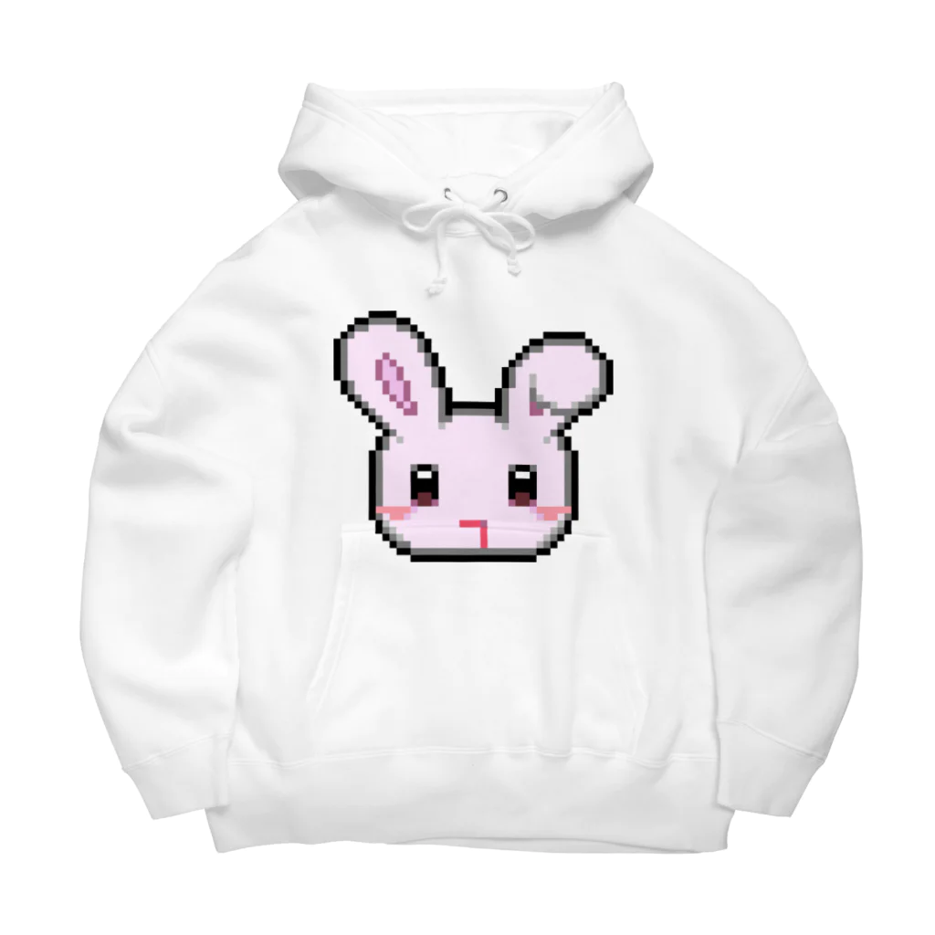 あくむ病院のドット吐血うさぎちゃん Big Hoodie