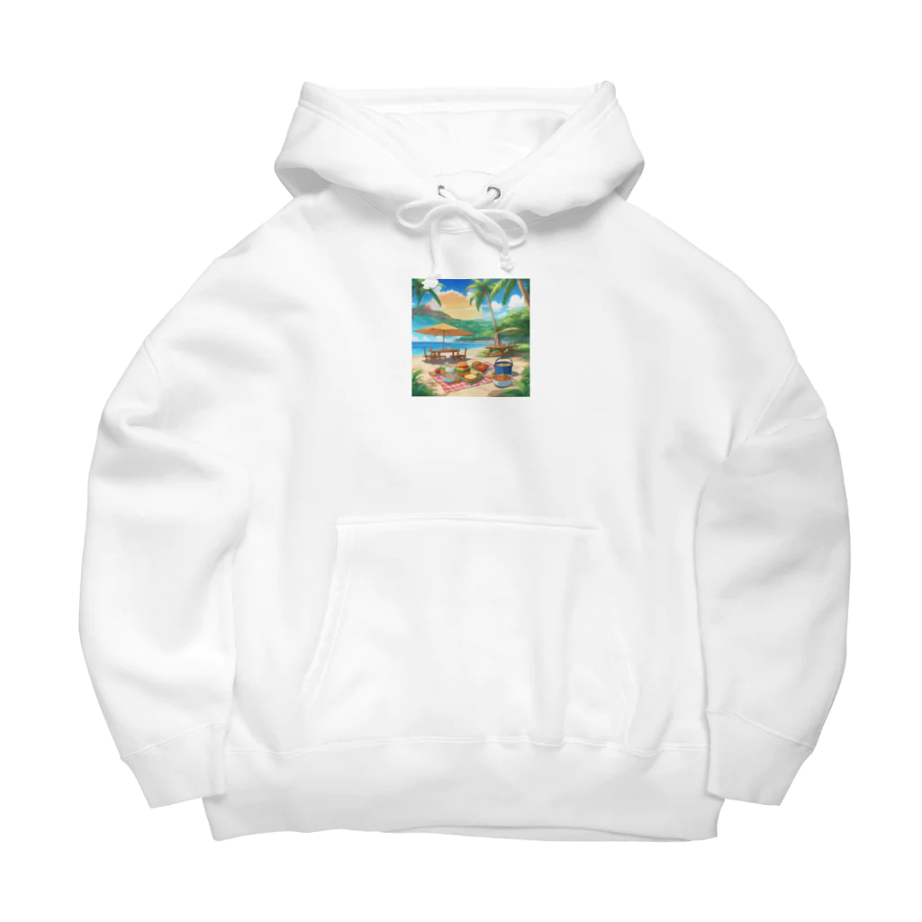 kaiminsapoの沖縄　ビーチパーティ Big Hoodie