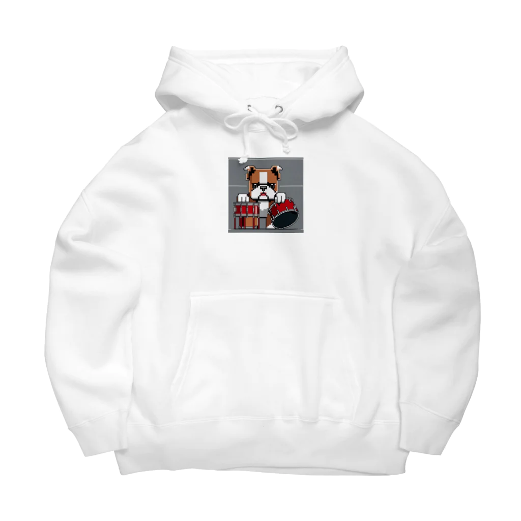 barisukaのドラマーブルドッグ Big Hoodie