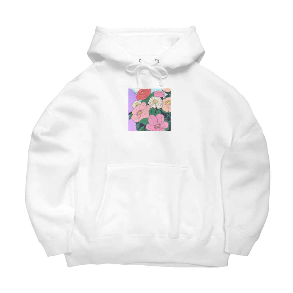 小町の花に囲まれた日常 Big Hoodie