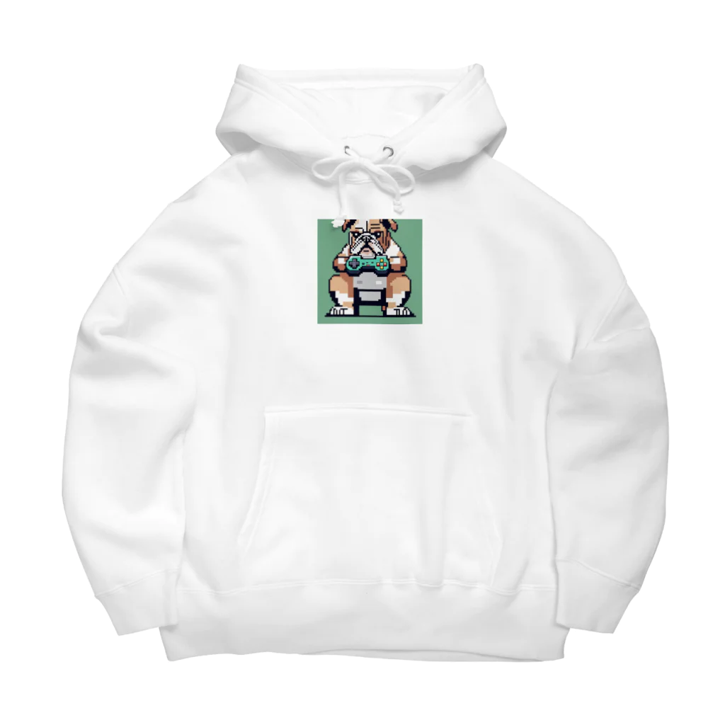 barisukaのゲーム中毒のブルドッグ Big Hoodie