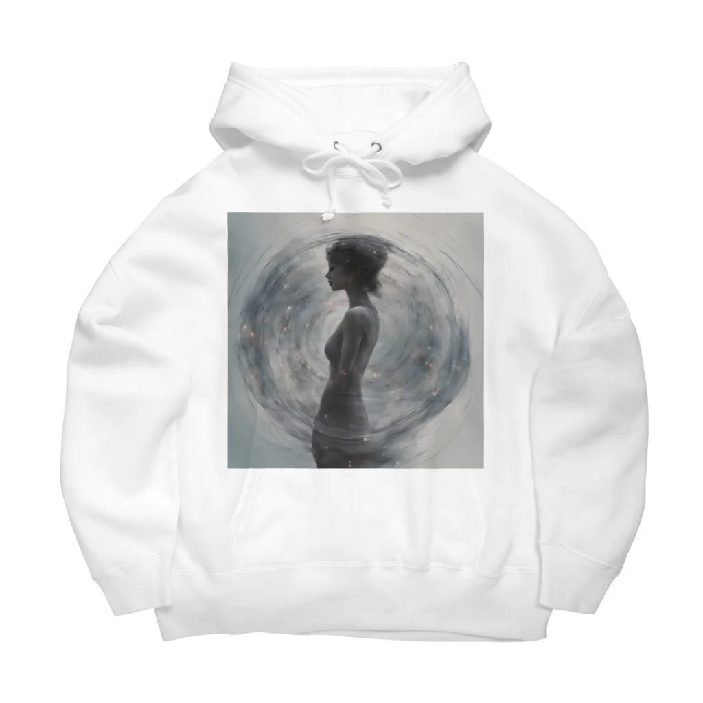 d-design-labの幻想的な女性のグッズ Big Hoodie