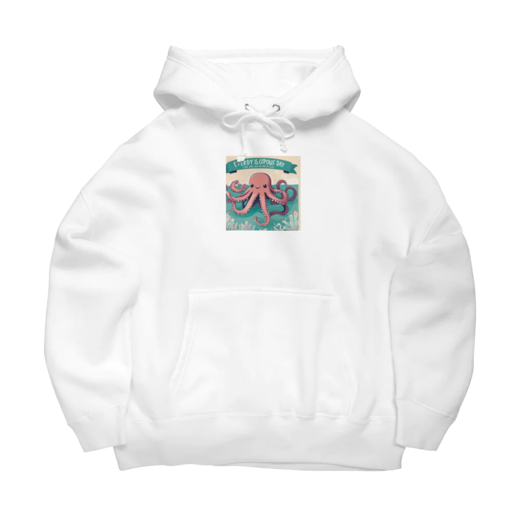 テフラんずのまいにちタコ🐙 Big Hoodie