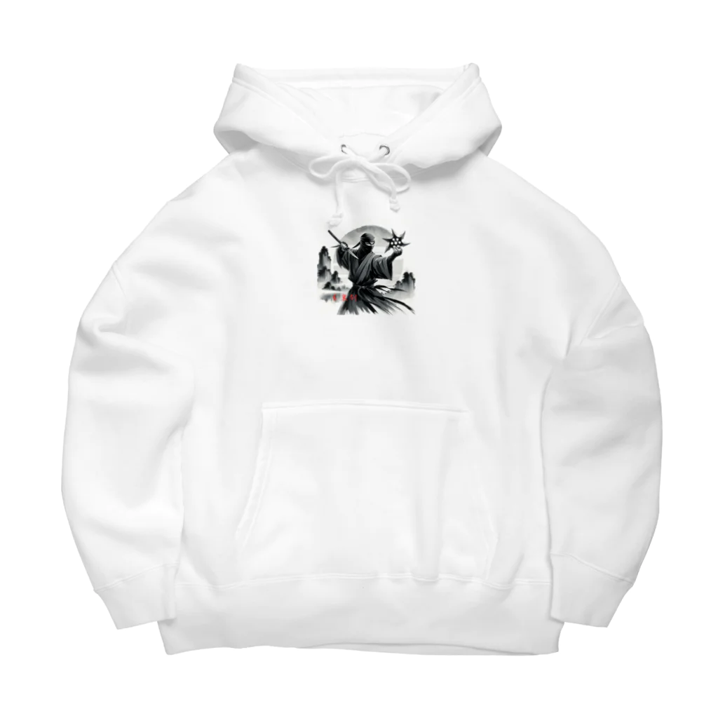 影の戦士コレクションの手裏剣・影 Big Hoodie