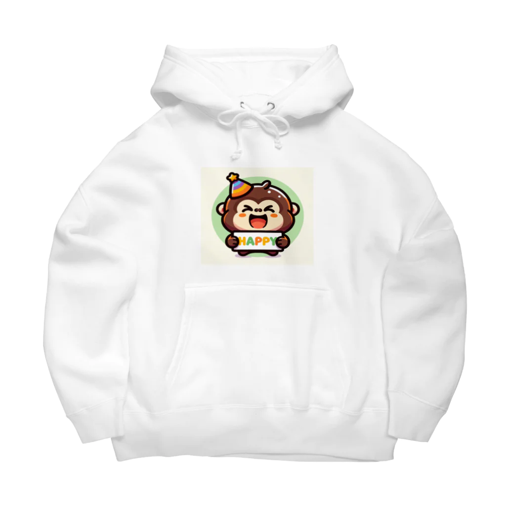 こけスライムのおみせのhappyゴリラ Big Hoodie