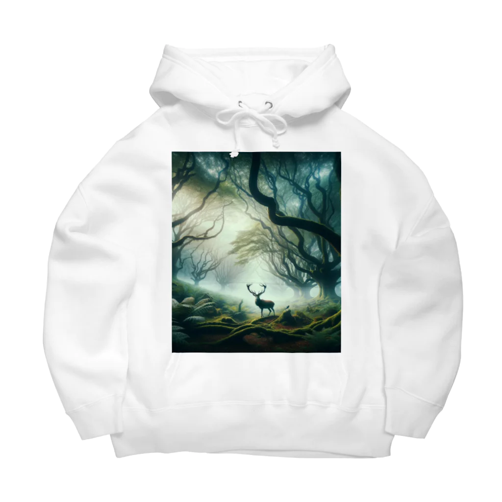 NovAiTen_shopの神秘の森の主 Big Hoodie