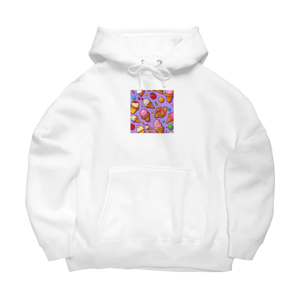 yu_yu_のお菓子大好き Big Hoodie