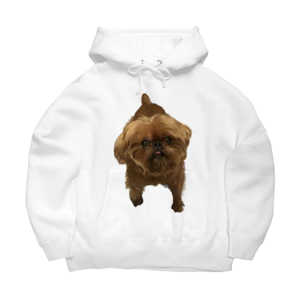 MASUUのブリュッセルグリフォンのリップ♡ Big Hoodie