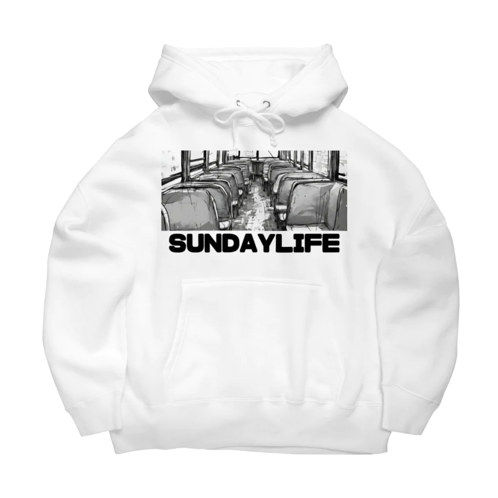 SUNDAY LIFEのSUNDAYLIFE 座席 ビッグシルエットパーカー