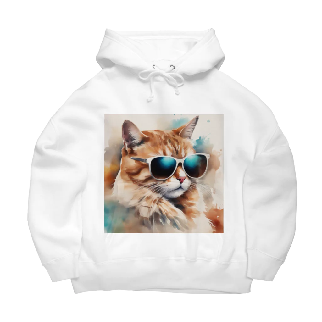 Ryu_1055のワイルドキャット Big Hoodie