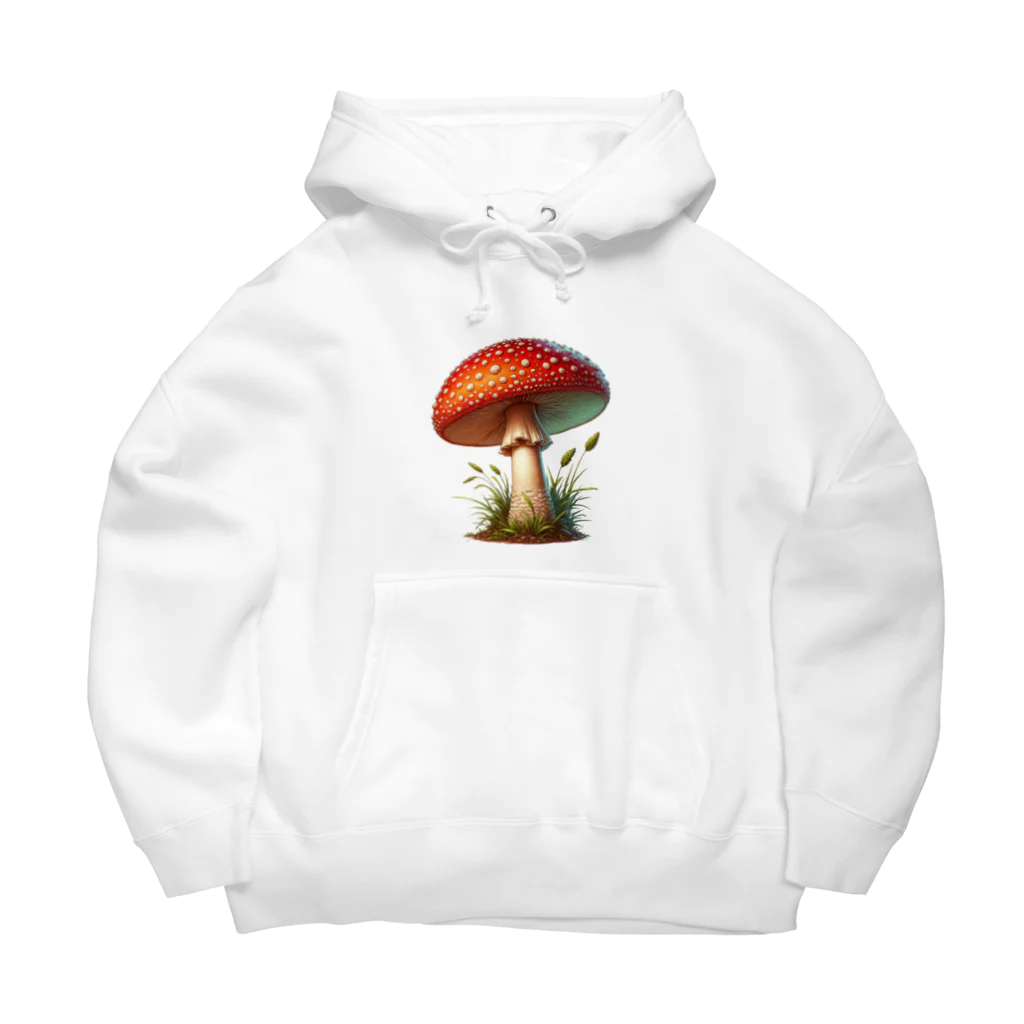 mushupのアマニタ・ムスカリア Big Hoodie