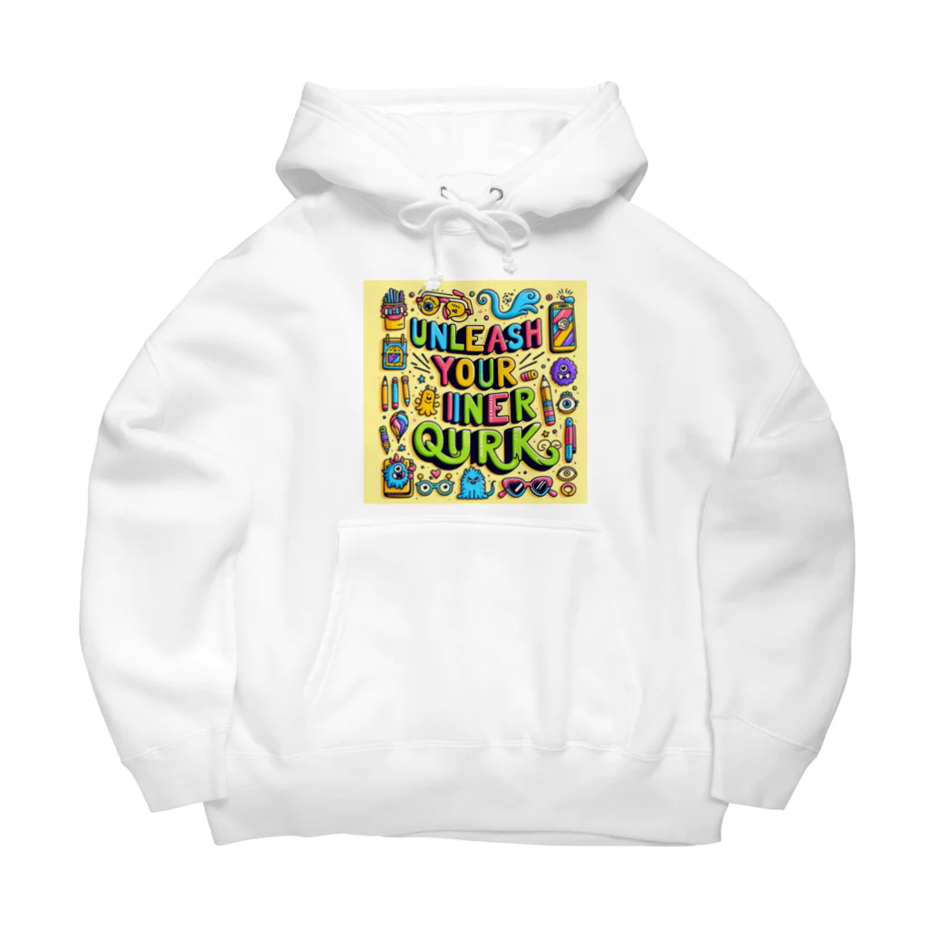 Muppiiのクイーキーポップ・エクスプレス：ビビッドな個性大解放！ Big Hoodie