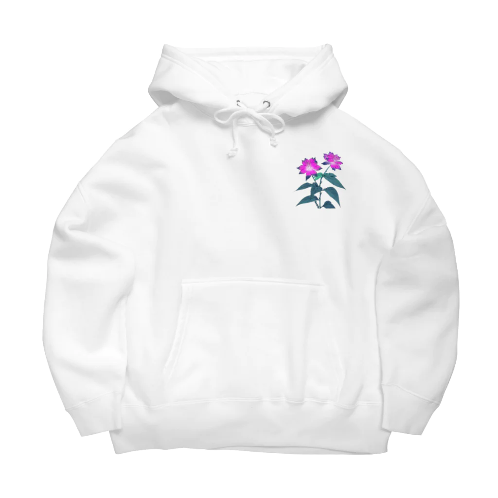 RetrowaveFlowerのRetrowaveFlower-オオデマリ- Big Hoodie