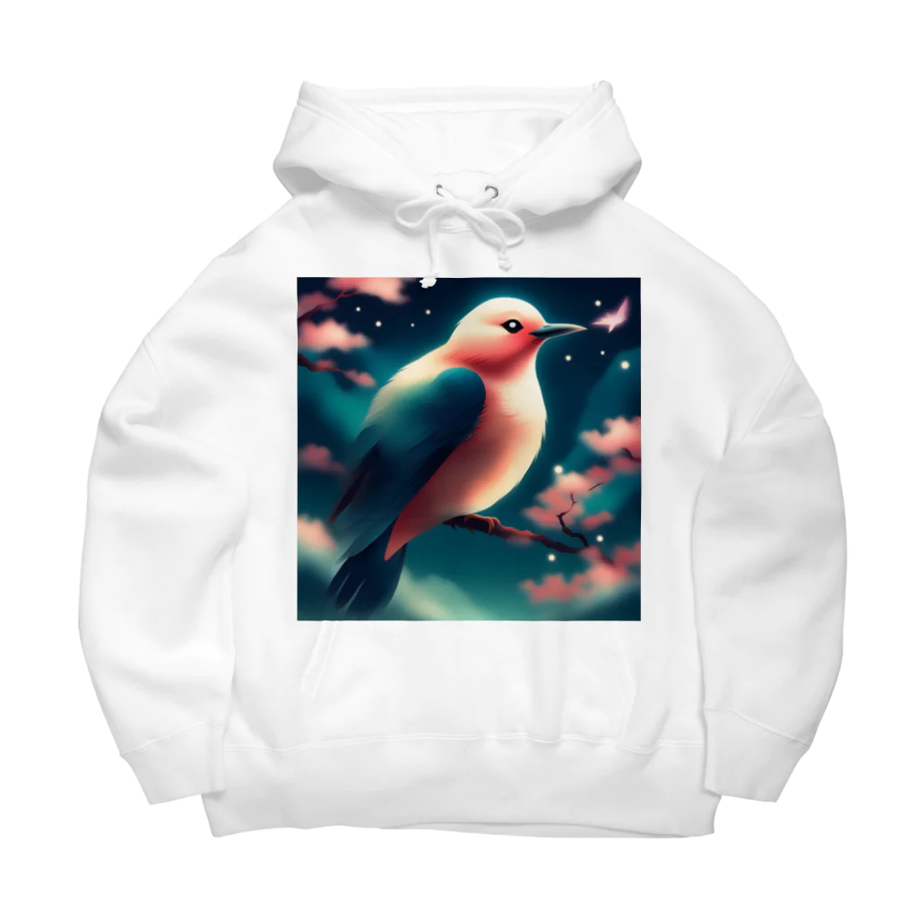 yatyohyakkeiの相思鳥 Big Hoodie