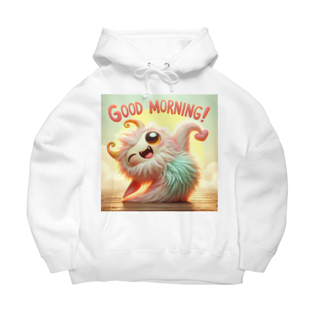 mimikkyu322のgoodmorning　monster Big Hoodie