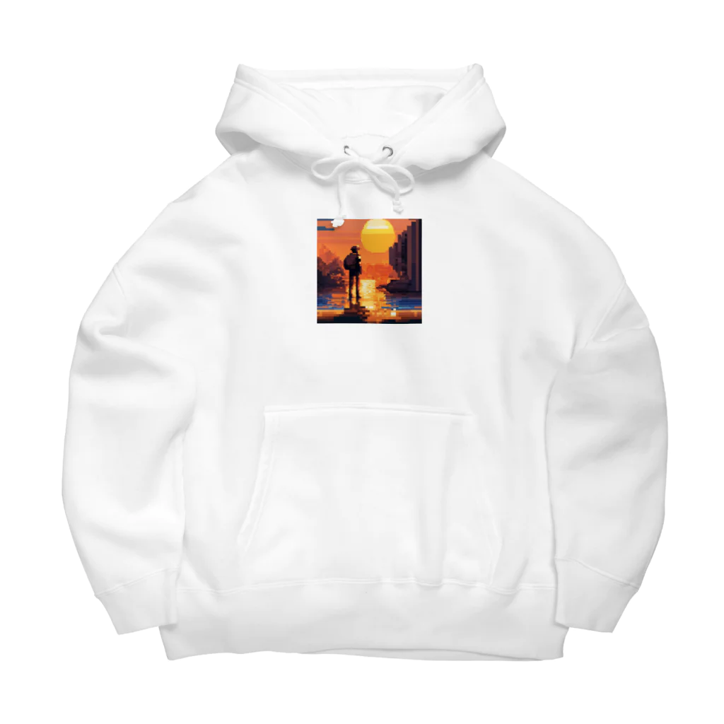 mazislowlifeの夕日の眺め Big Hoodie