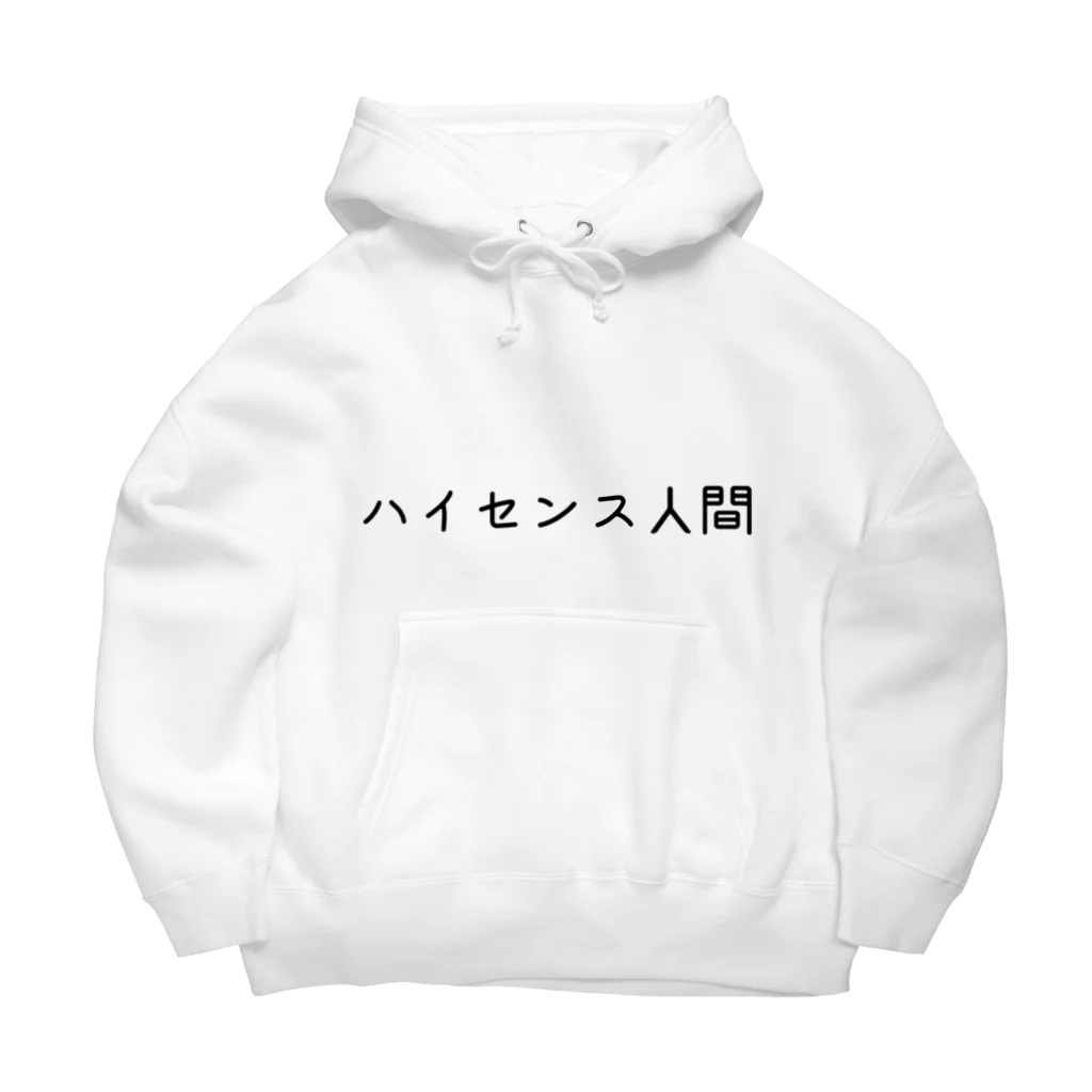 ばぶちゃんねるのそれぞれのハイセンス人間 Big Hoodie