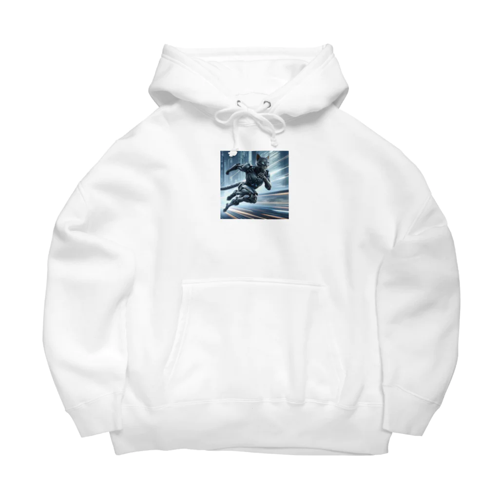 lonely_wolfの閃光を切り裂くチーター・ブレード Big Hoodie